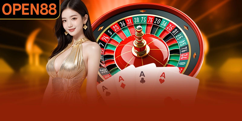 Các đối tác cung cấp game tại sảnh casino OPEN88